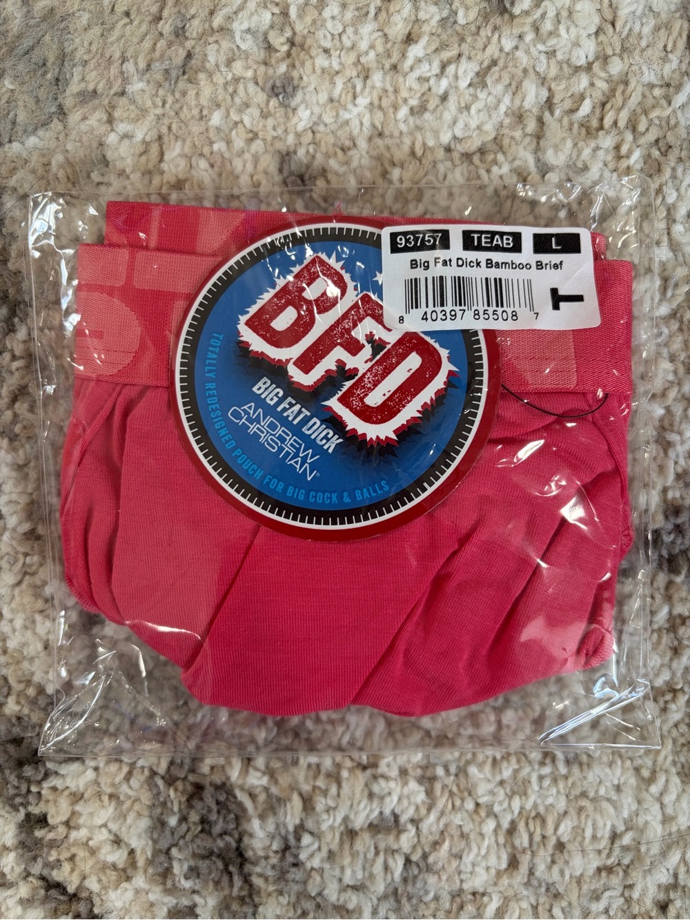 Andrew Christian Hot Pink Briefs - Bamboo Blend